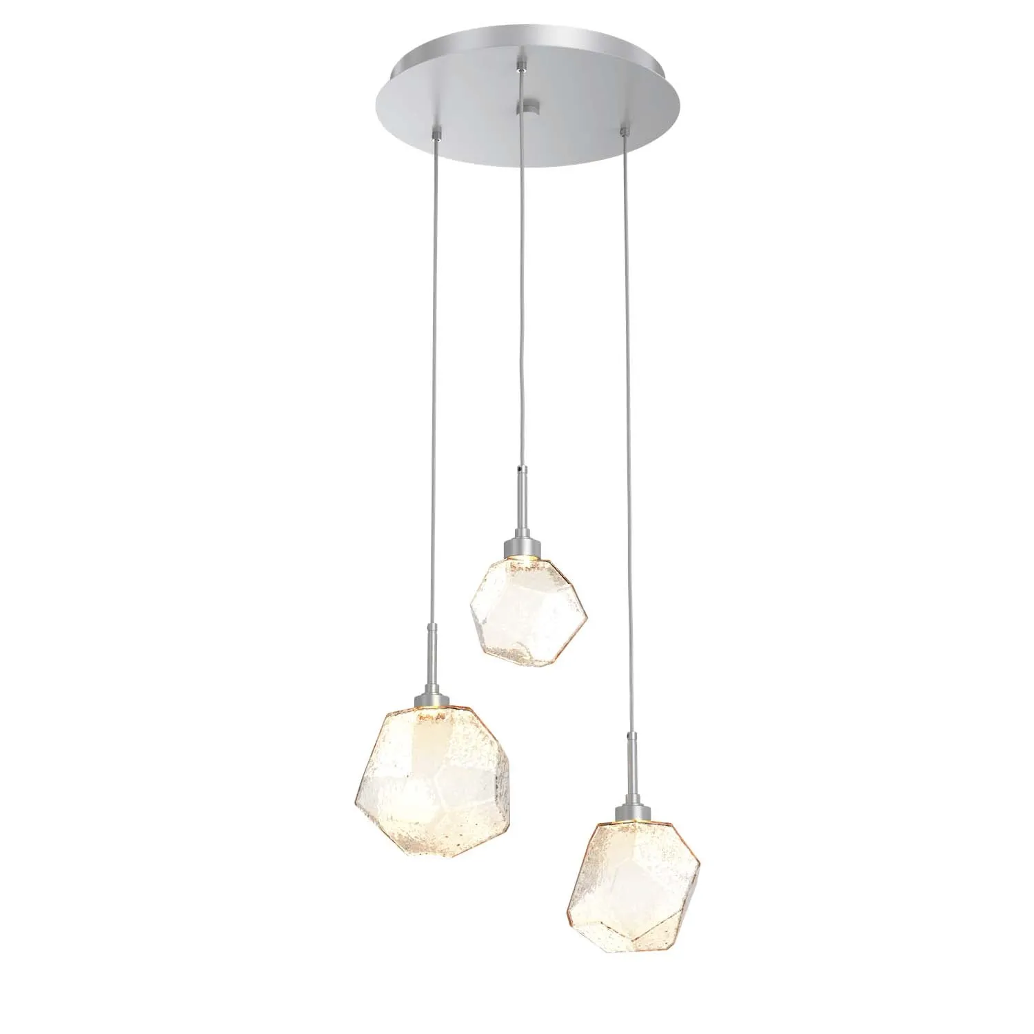 Gem Round Multi-Light Pendant Light