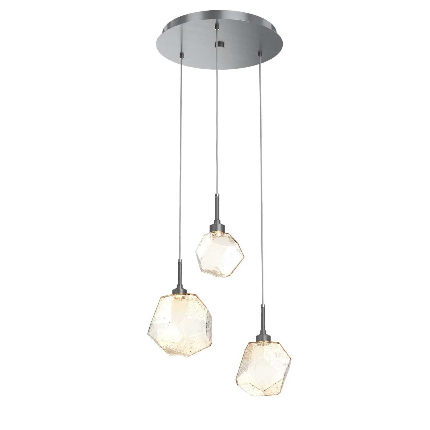 Gem Round Multi-Light Pendant Light