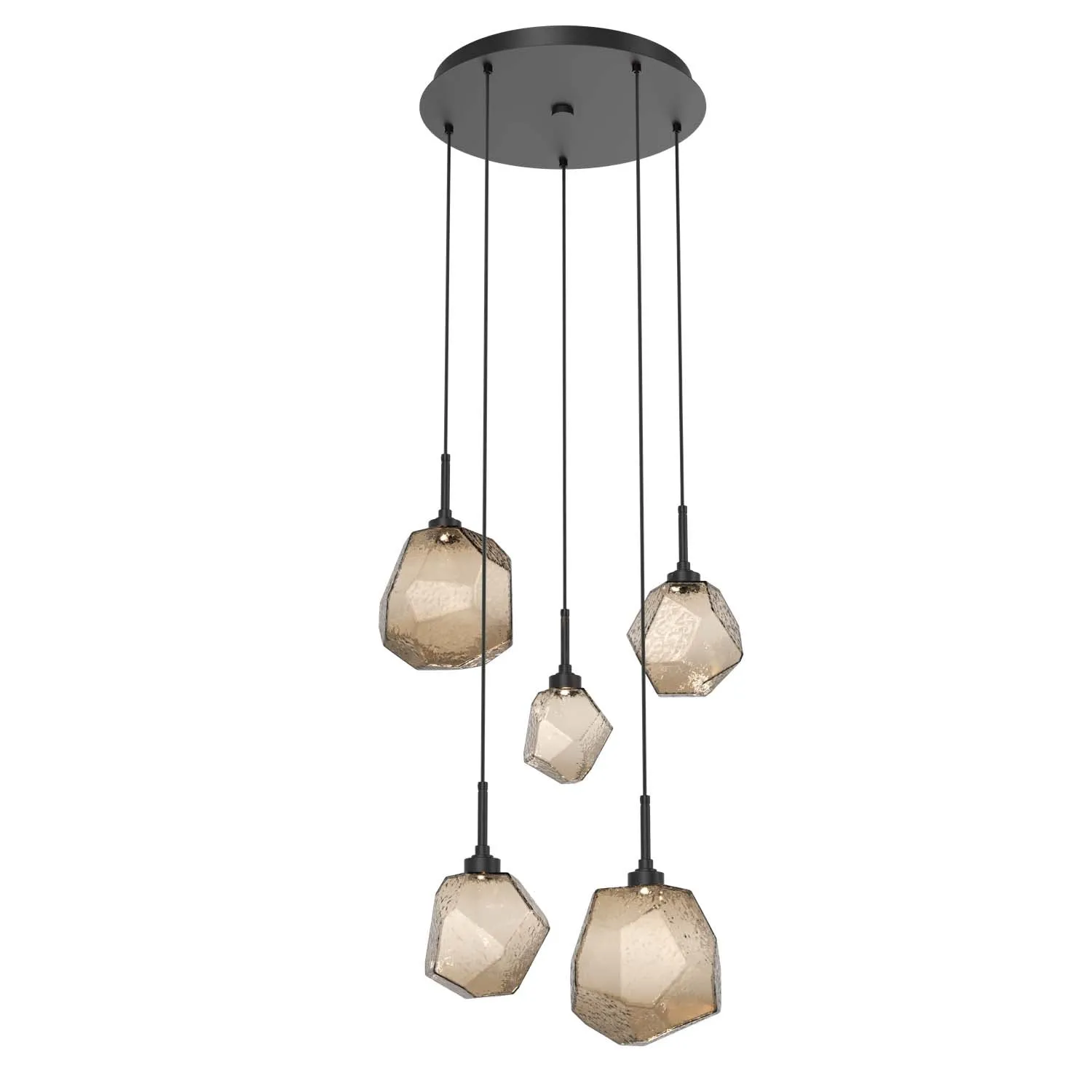Gem Round Multi-Light Pendant Light