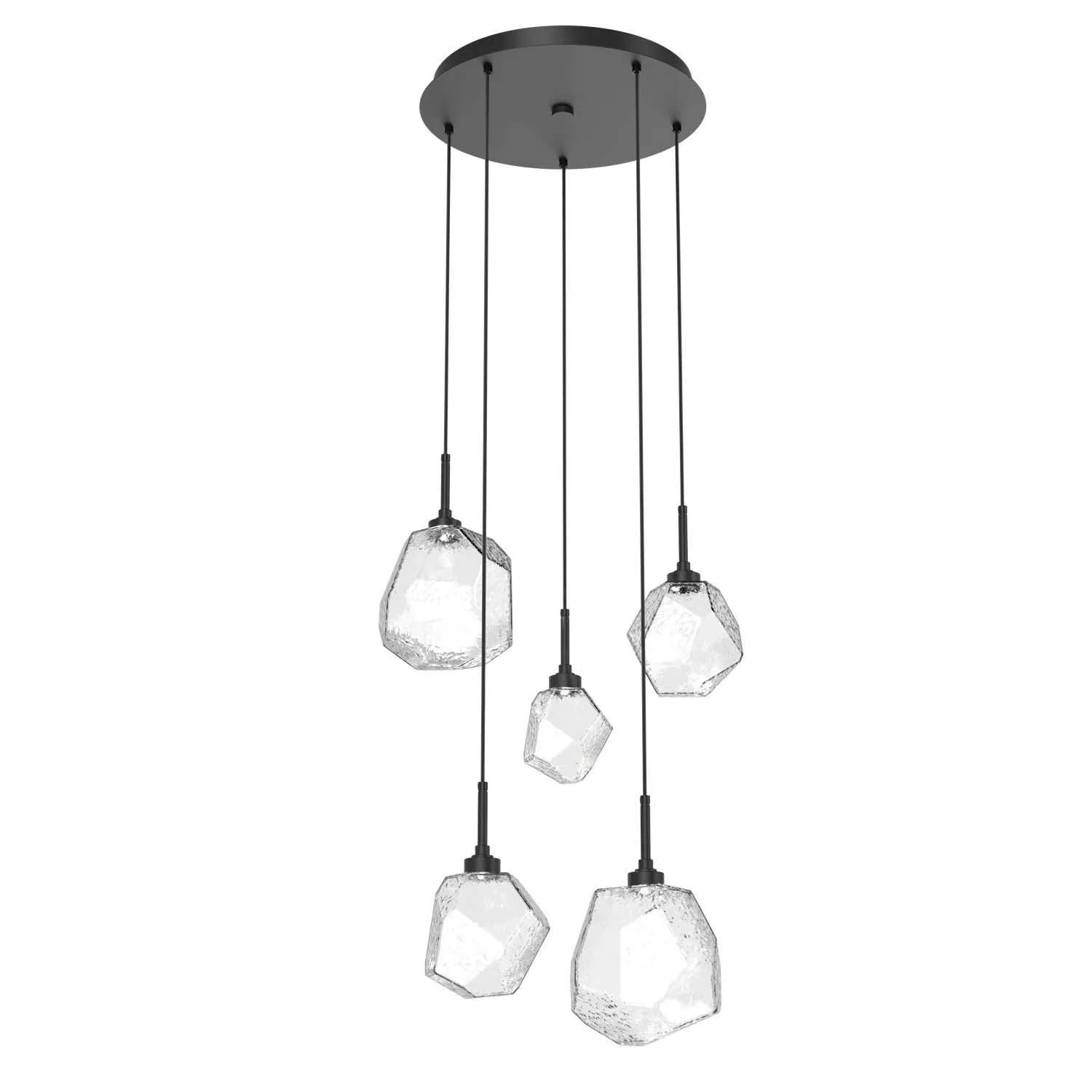 Gem Round Multi-Light Pendant Light