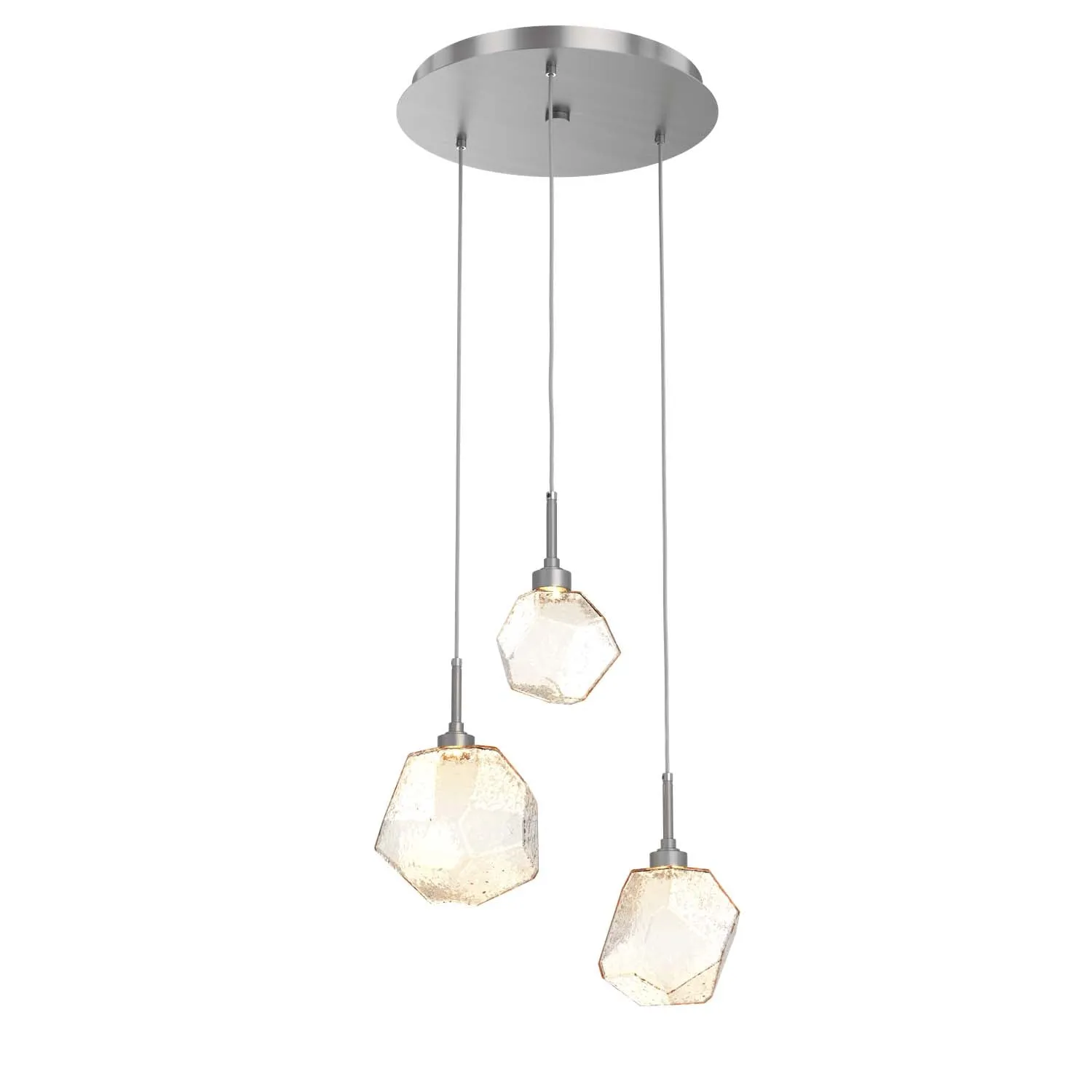 Gem Round Multi-Light Pendant Light