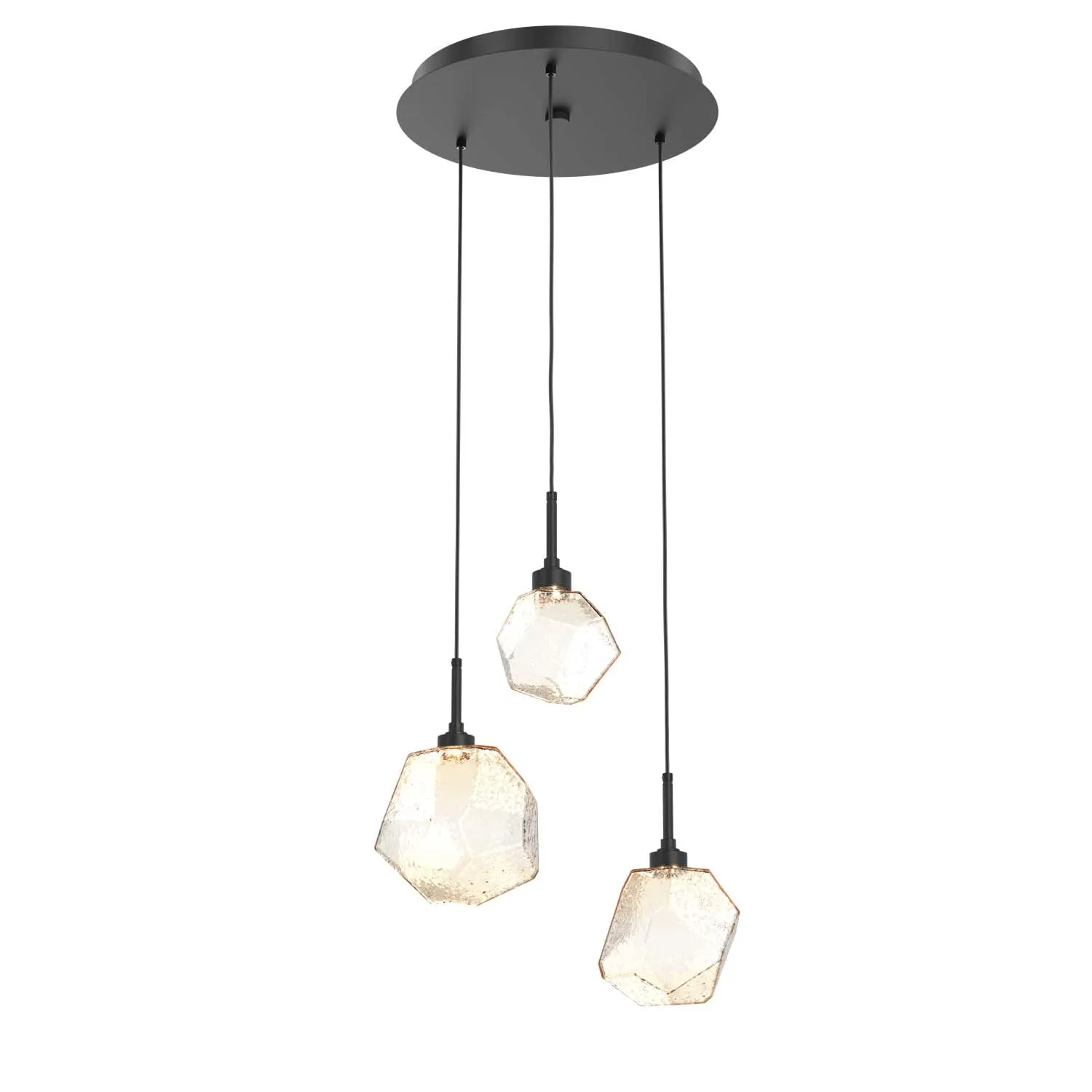Gem Round Multi-Light Pendant Light