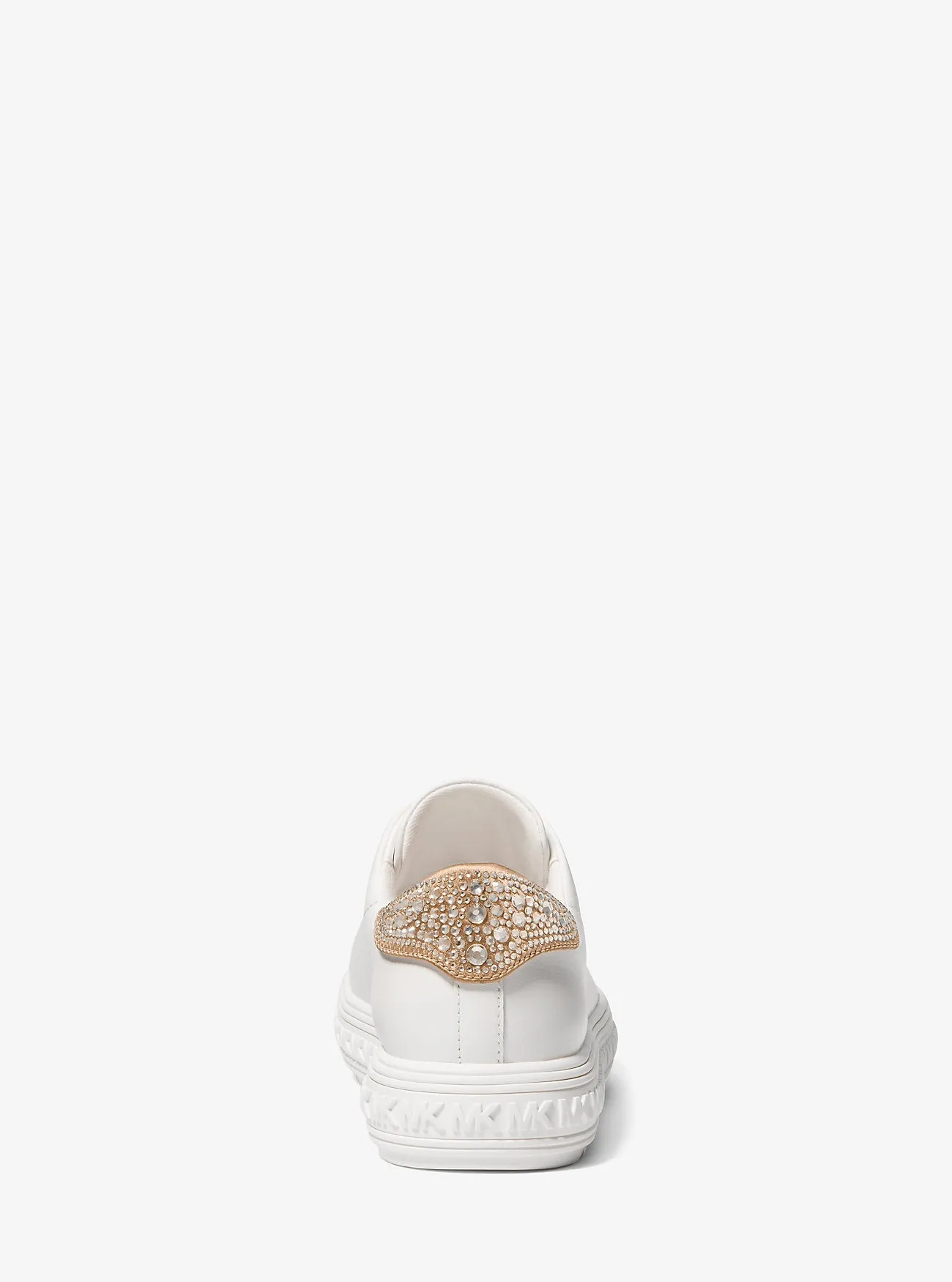 Grove leather sneakers with Michael Kors embellishment