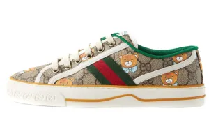 Gucci Tennis 1977 Skateboarding sneakers, multicolor/green