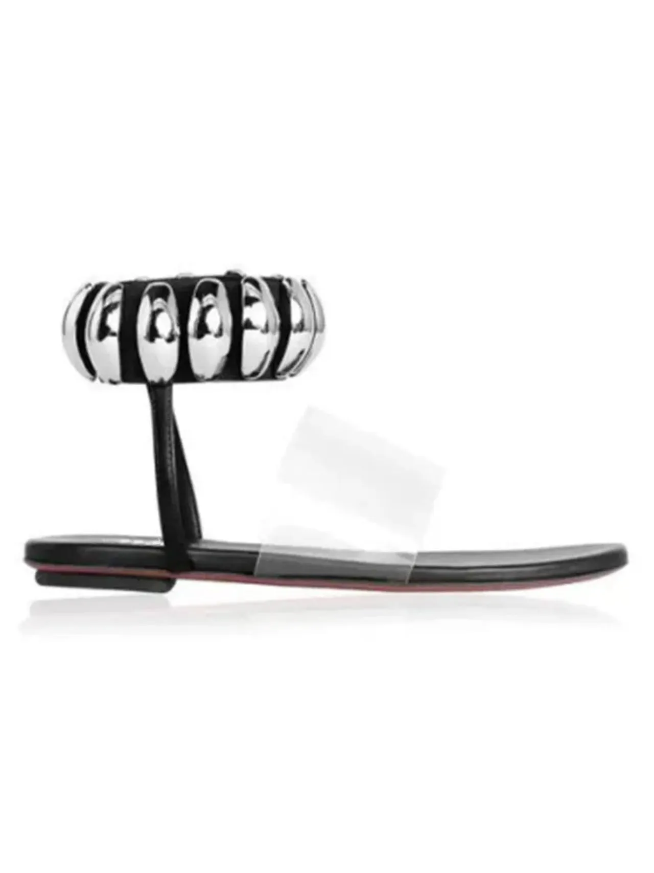 Merendy Akaka Open-Toe High-Heel Ankle Strap Sandals