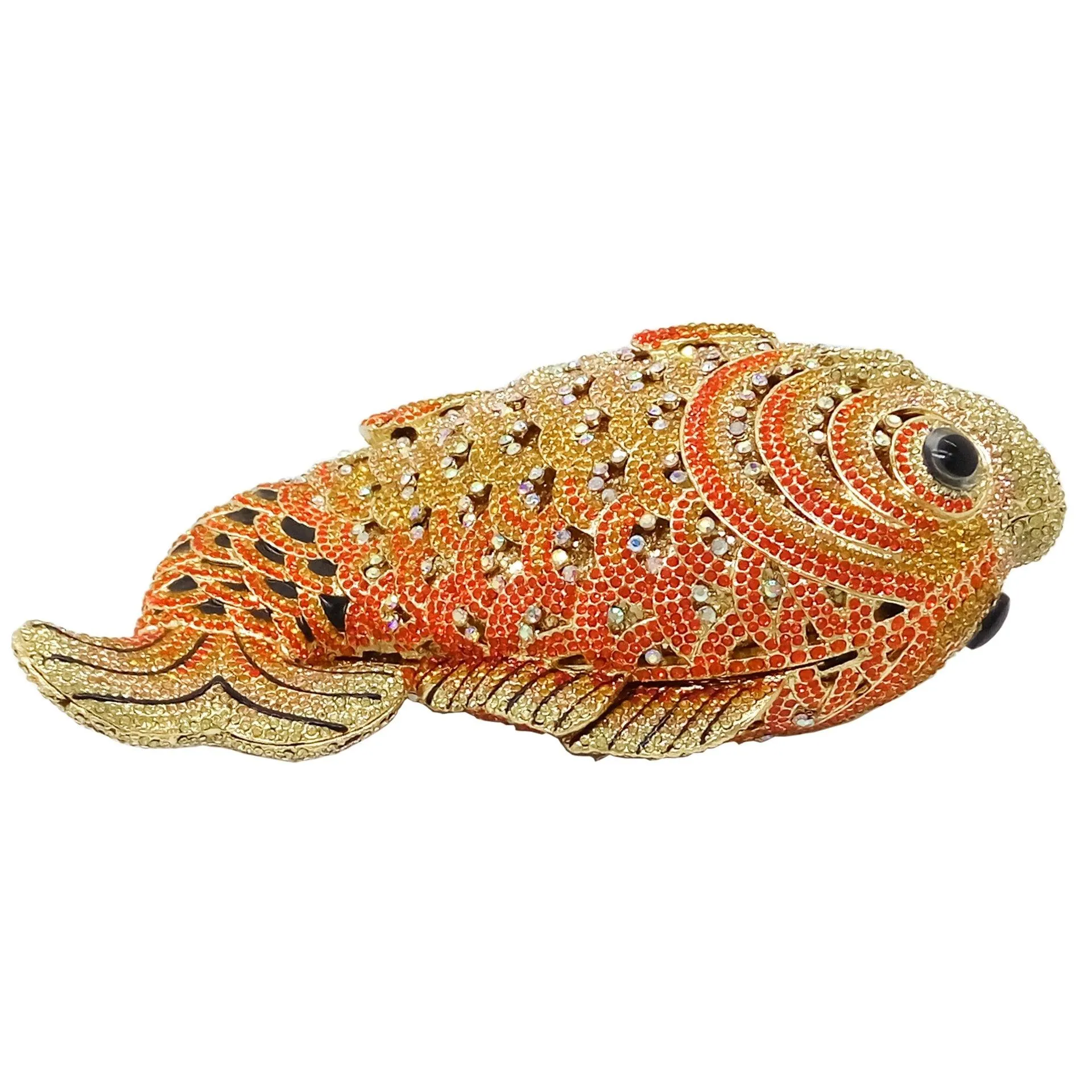 Mini Metal Goldfish Clutch