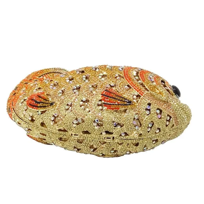 Mini Metal Goldfish Clutch