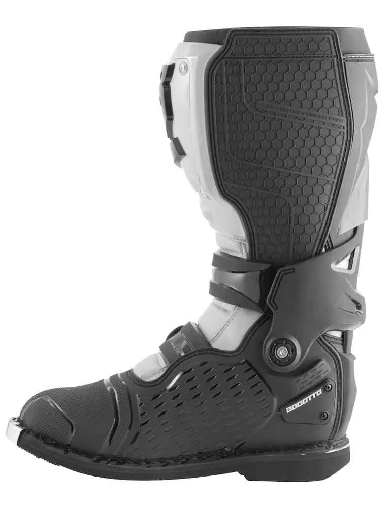MX-7 S Bogotto Motocross Boots, Grey/Black
