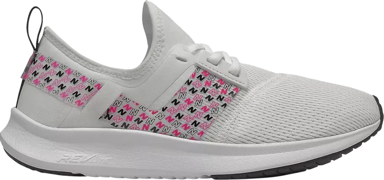 New Balance Wmns Nergize Sport 'White Pink Glow' Sneakers, White