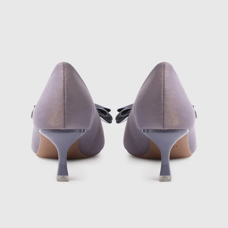 Pointy-toe Stiletto Blue Pumps