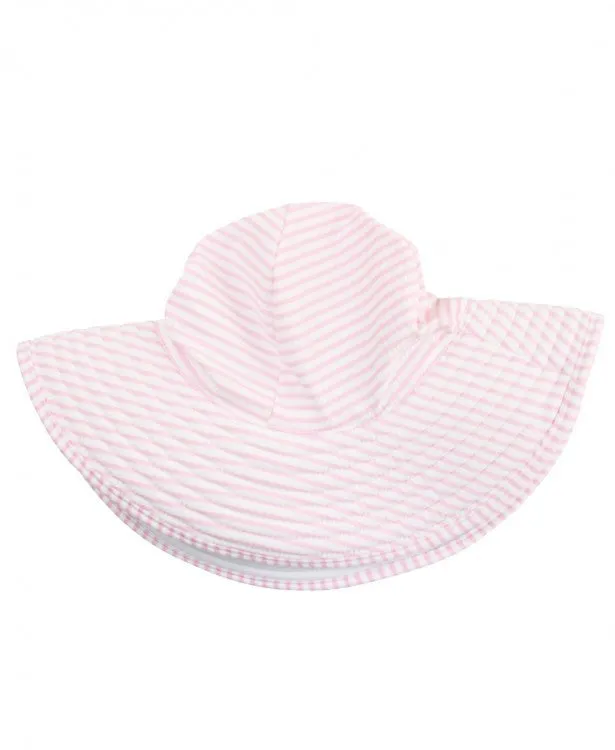 Reversible UPF 50  Seersucker Swim   Sun Hats