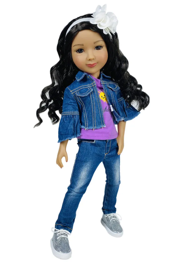 RUBY RED FASHION FRIENDS 14 INCH(35CM) POSABLE DOLL BE CONFIDENT KAYLA