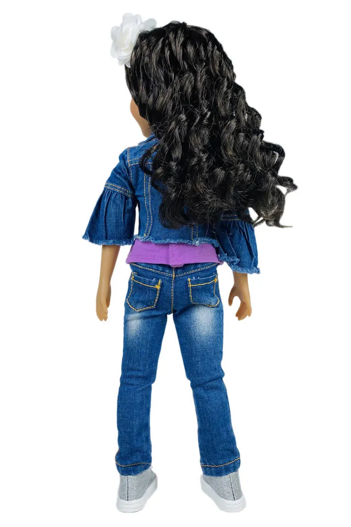 RUBY RED FASHION FRIENDS 14 INCH(35CM) POSABLE DOLL BE CONFIDENT KAYLA
