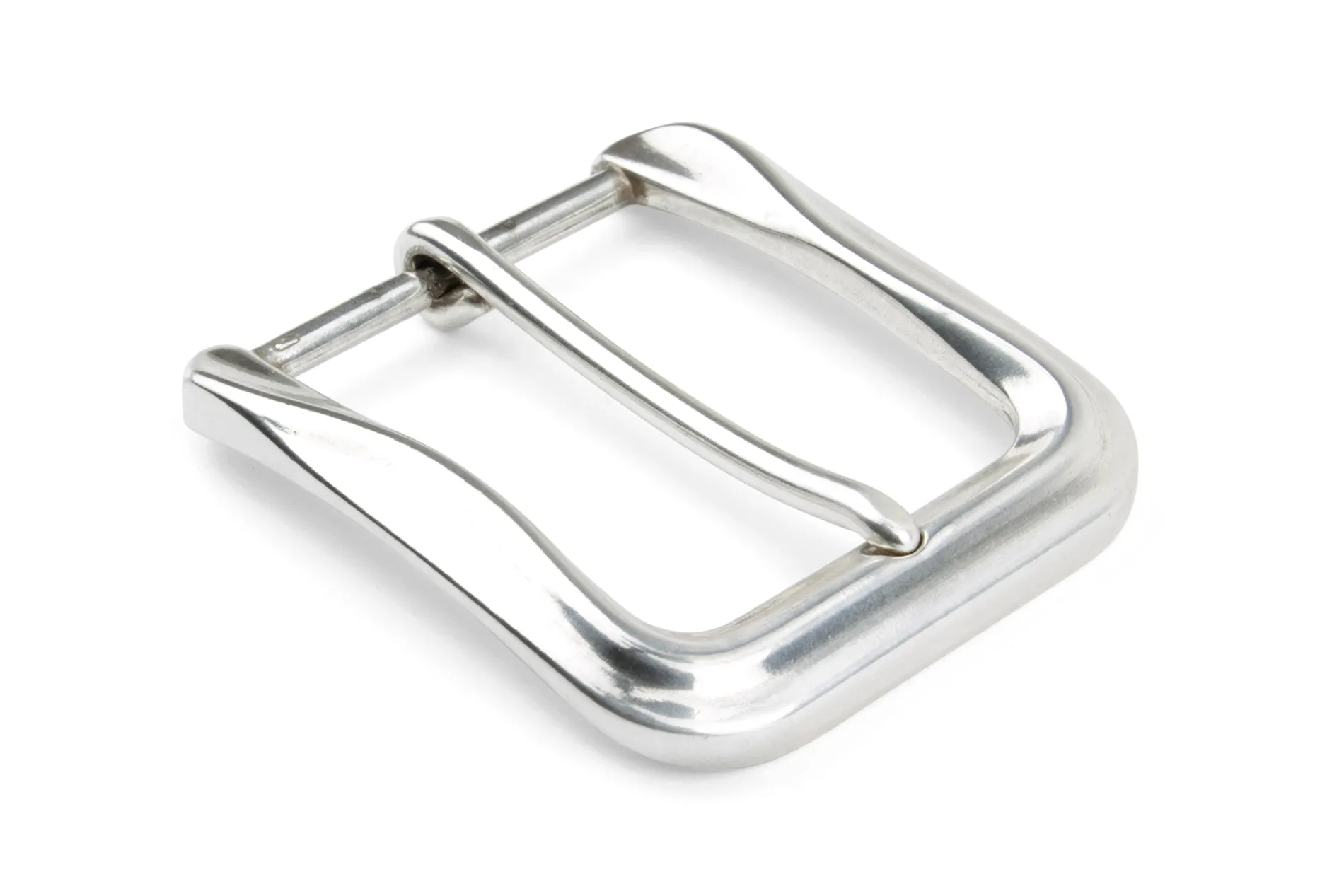 Scalloped Edge Prong Style Buckle 40mm