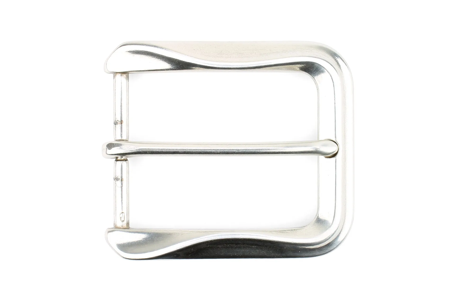 Scalloped Edge Prong Style Buckle 40mm