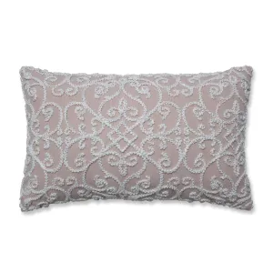 Serafina Dusty Rose Rectangular Throw Pillow