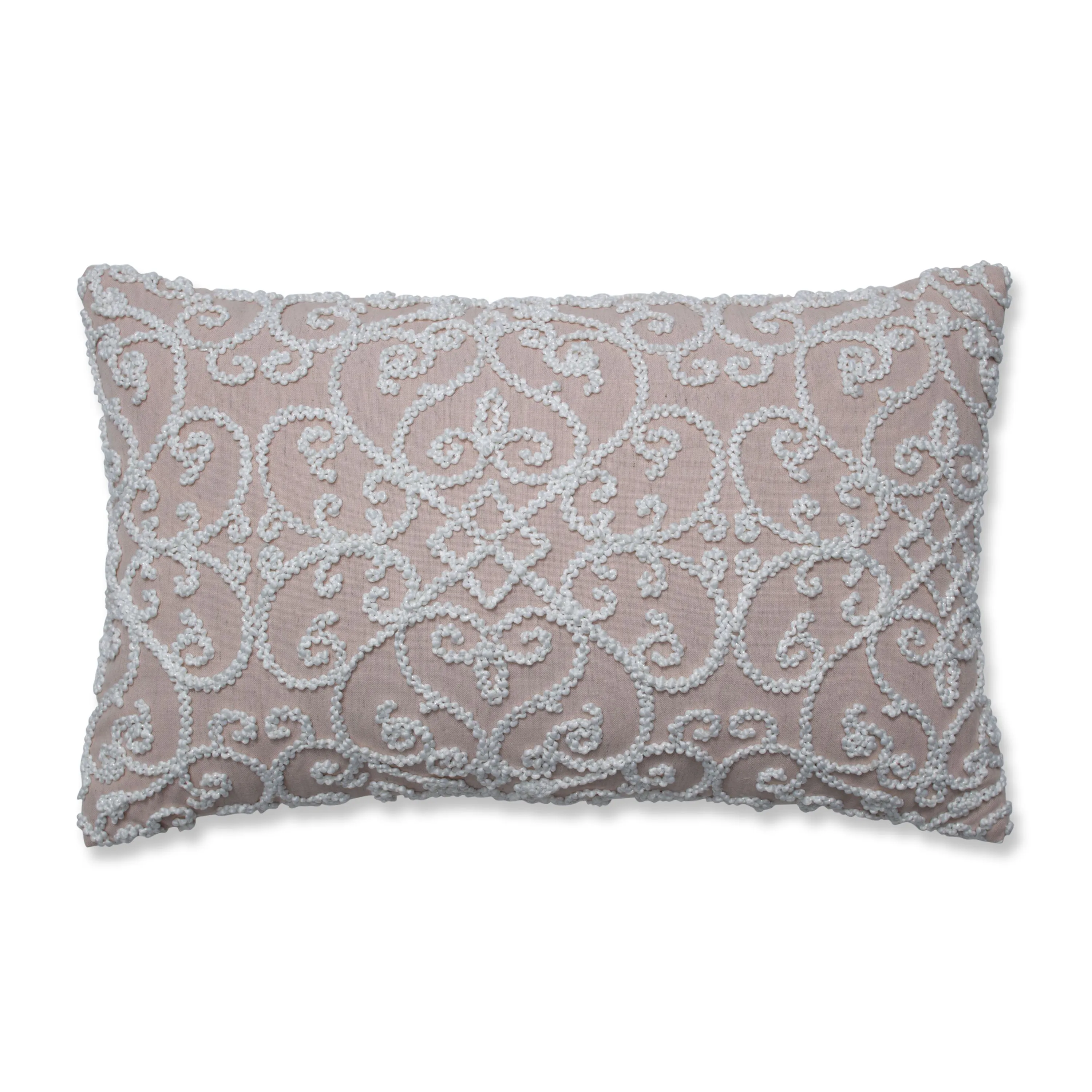 Serafina Dusty Rose Rectangular Throw Pillow