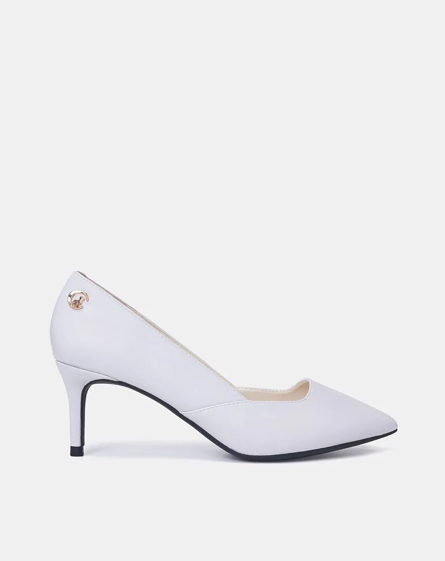 Slim High Heel Sandal Shoes with Buckle Decoration