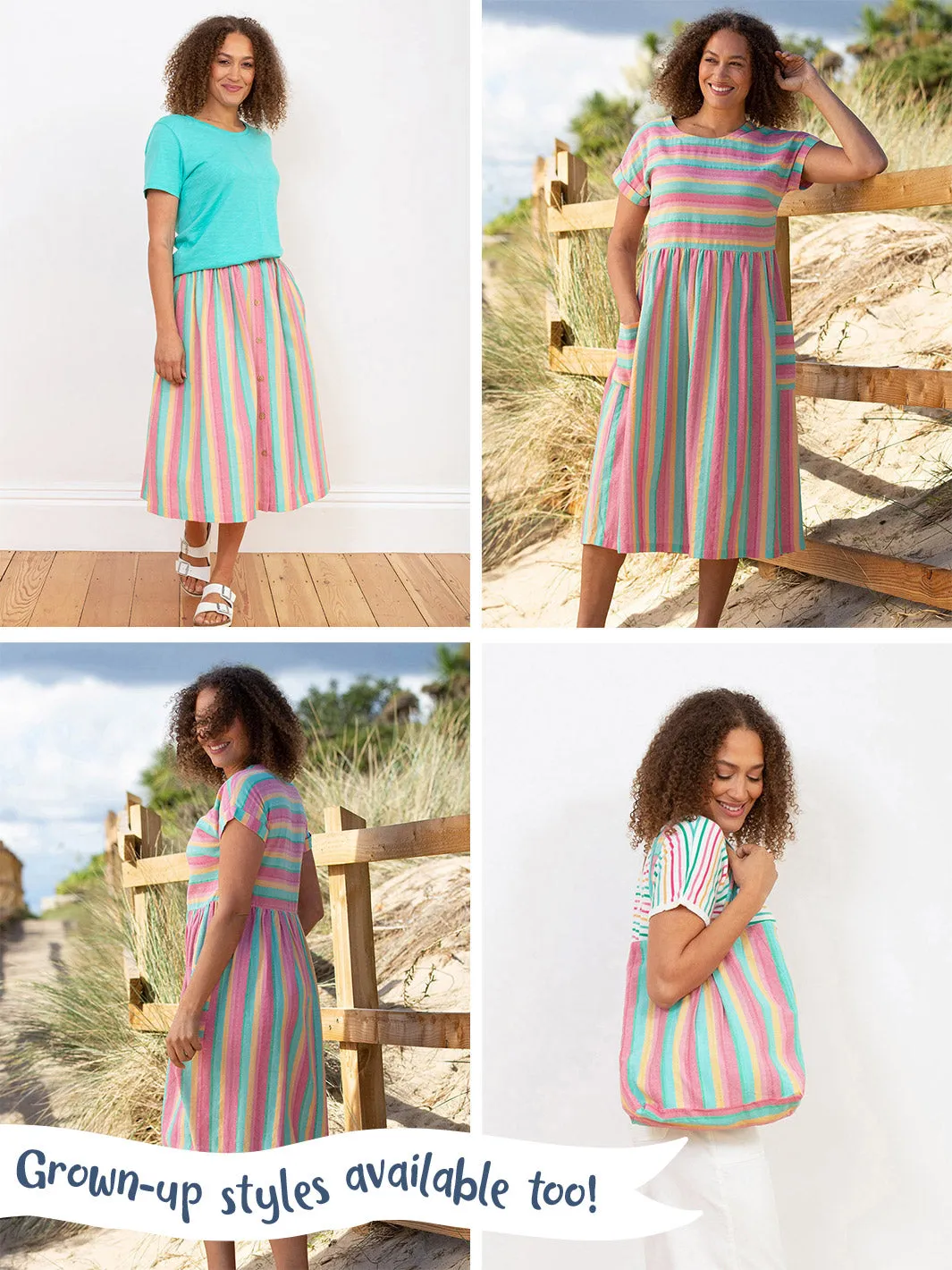 Special stripe sun hat