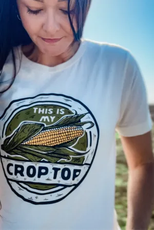 This Is My Crop Top Tee