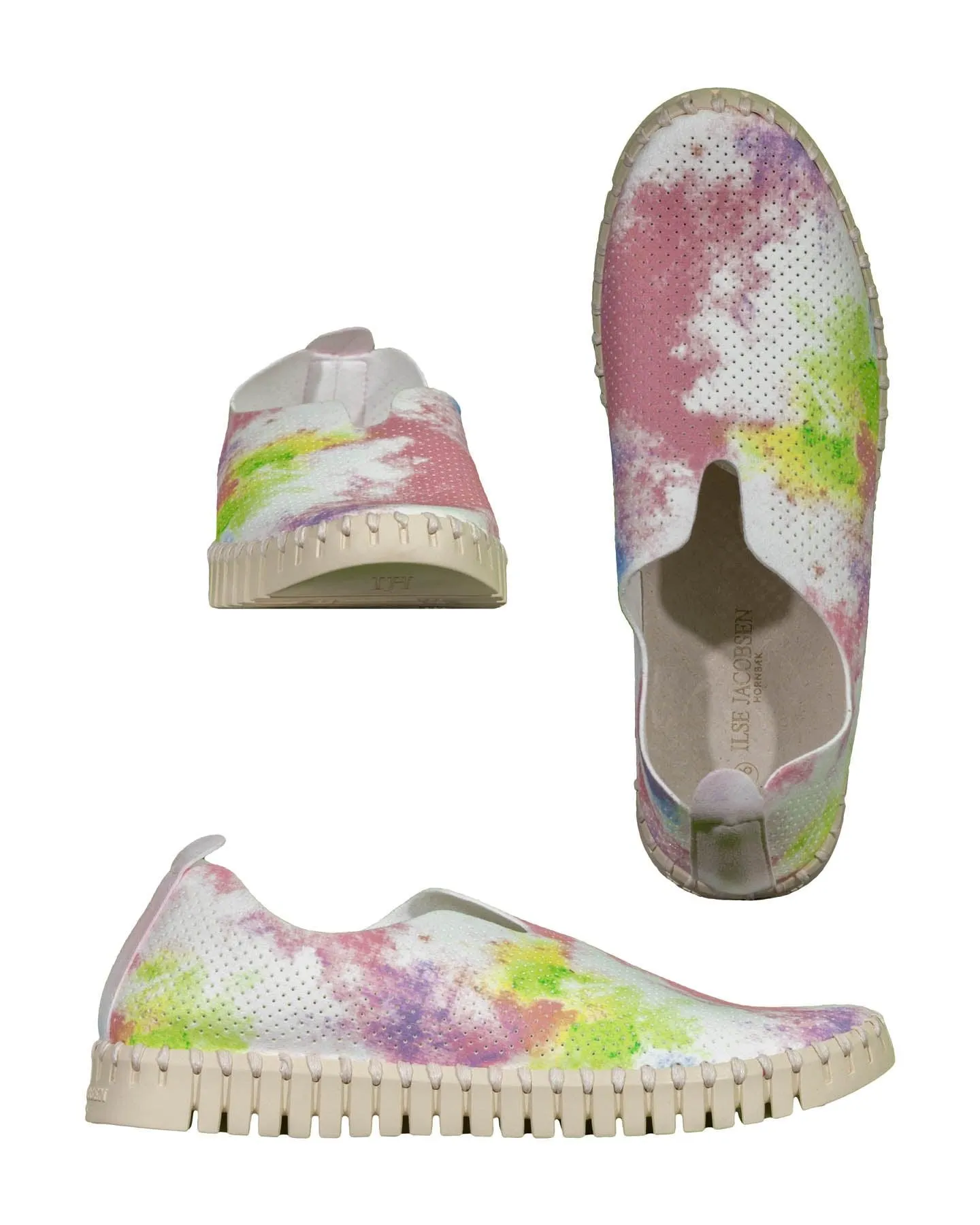 Tulip Tie Dye Slip-On Sneakers