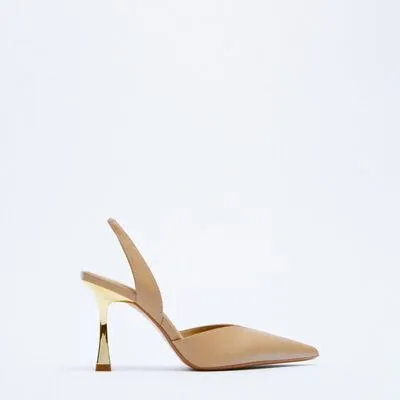 Vegan Leather Point Toe Stiletto Heel Pumps