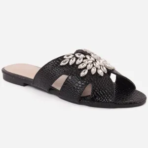 Women "KESHIA" Gemstone Comfy Slippers