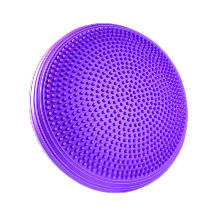 Yoga Balance Mat Foot Massage Balance Ball Ankle Rehabilitation Training Device(Purple)