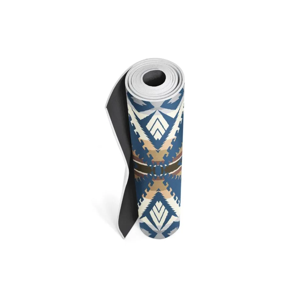 Yune Yoga Mat Pendleton Eagle Rock Tan