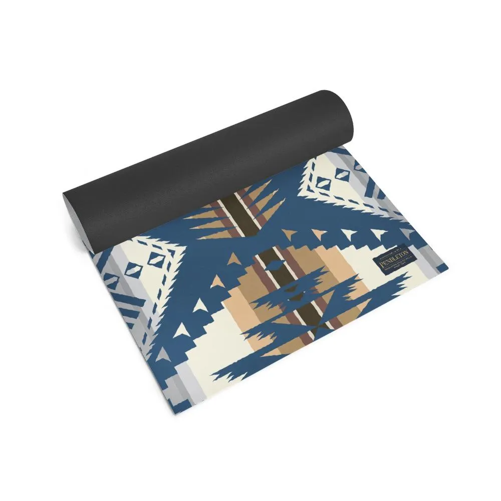 Yune Yoga Mat Pendleton Eagle Rock Tan