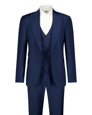 Zannet Single Breasted Suit - Navy
